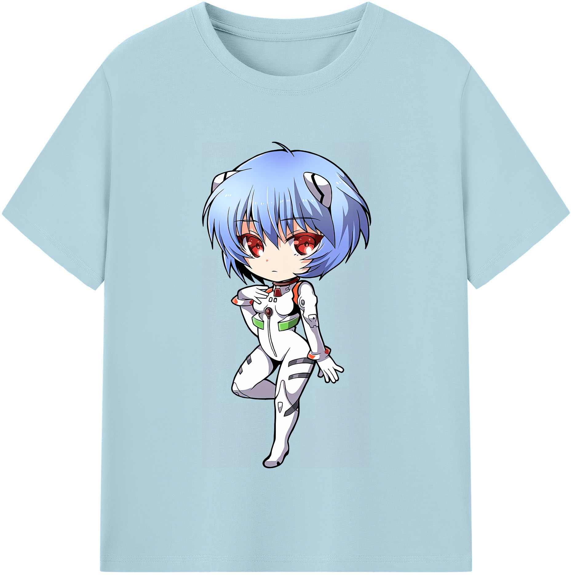 （画像用） EVA 新世紀エヴァンゲリオン 綿100％半袖Tシャツ（フロントプリント）